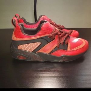 PUMA BOG RED RISE X - High risk red, blk